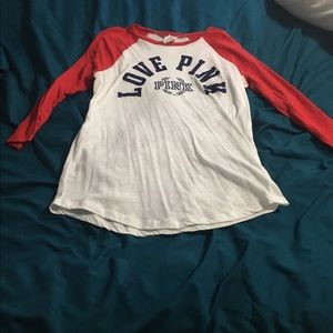PINK Victoria’s secret baseball tee